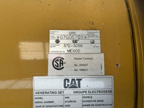 CAT SR5 2750kW Generator End (6)