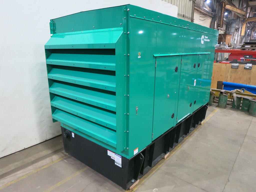 New Cummins DFEK QSX15-G9 500kW Generator Set (2)