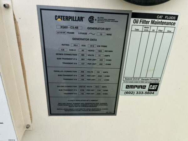 CAT XQ60 Generator Set (12)