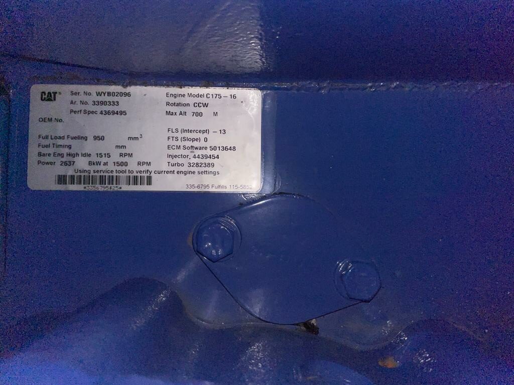 Like New CAT C175-16 Generator Set (50Hz) 2
