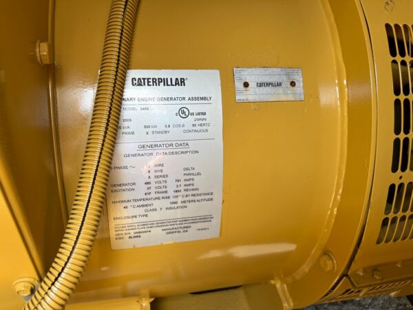 CAT 3456 500kW Generator Set (11)