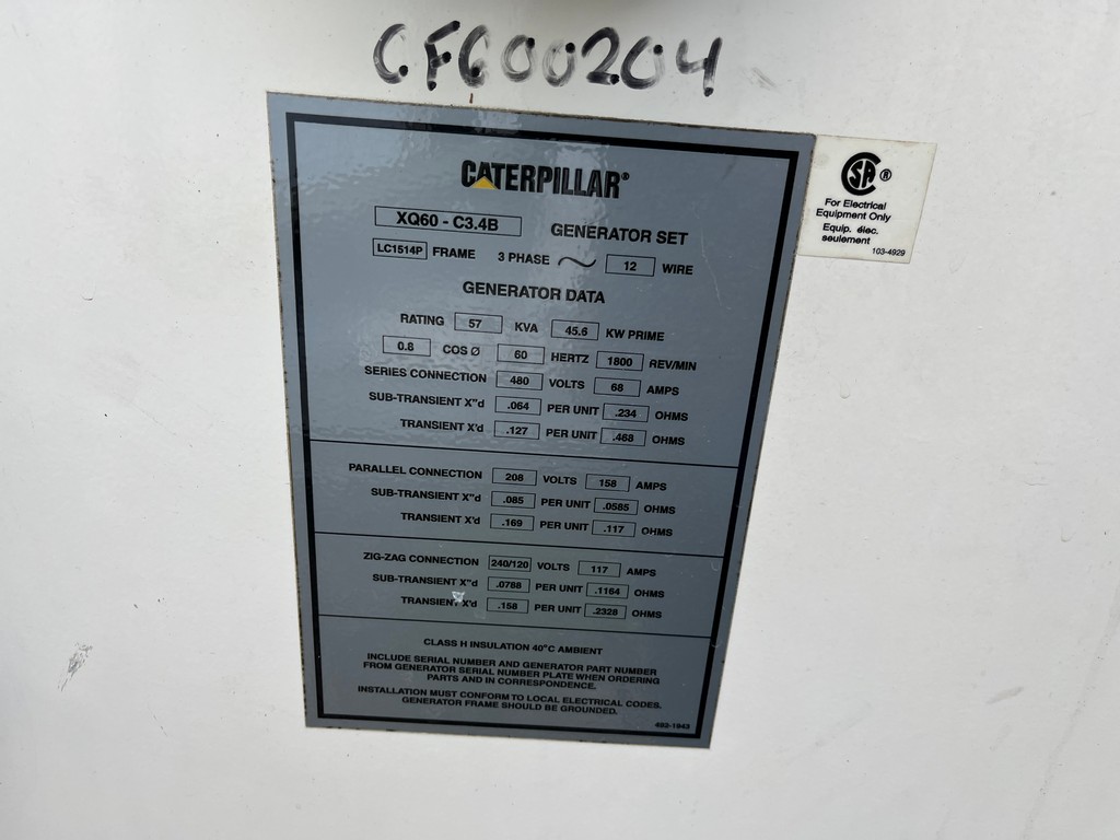 CAT XQ60 Generator Set (11)