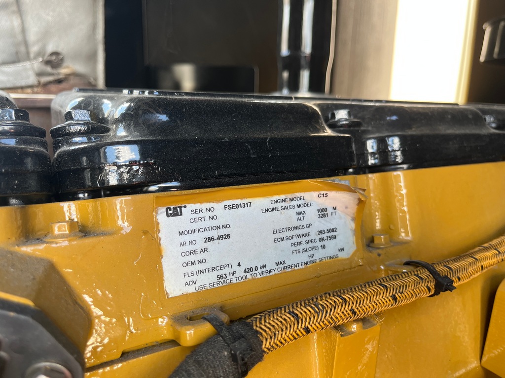 Refurbished CAT XQ400 Generator Set