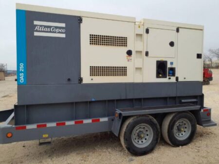 Used Atlas Copco QAS250 Generator Set