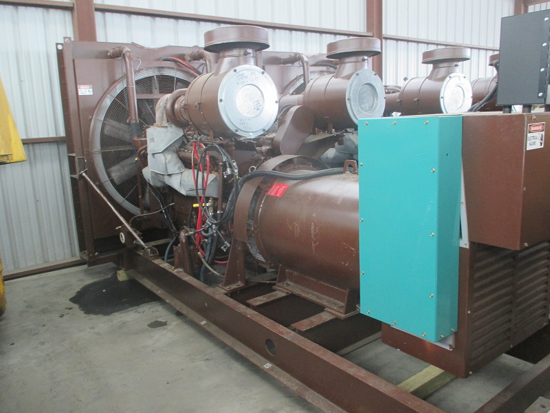 Used Detroit 16V92 Generator Set