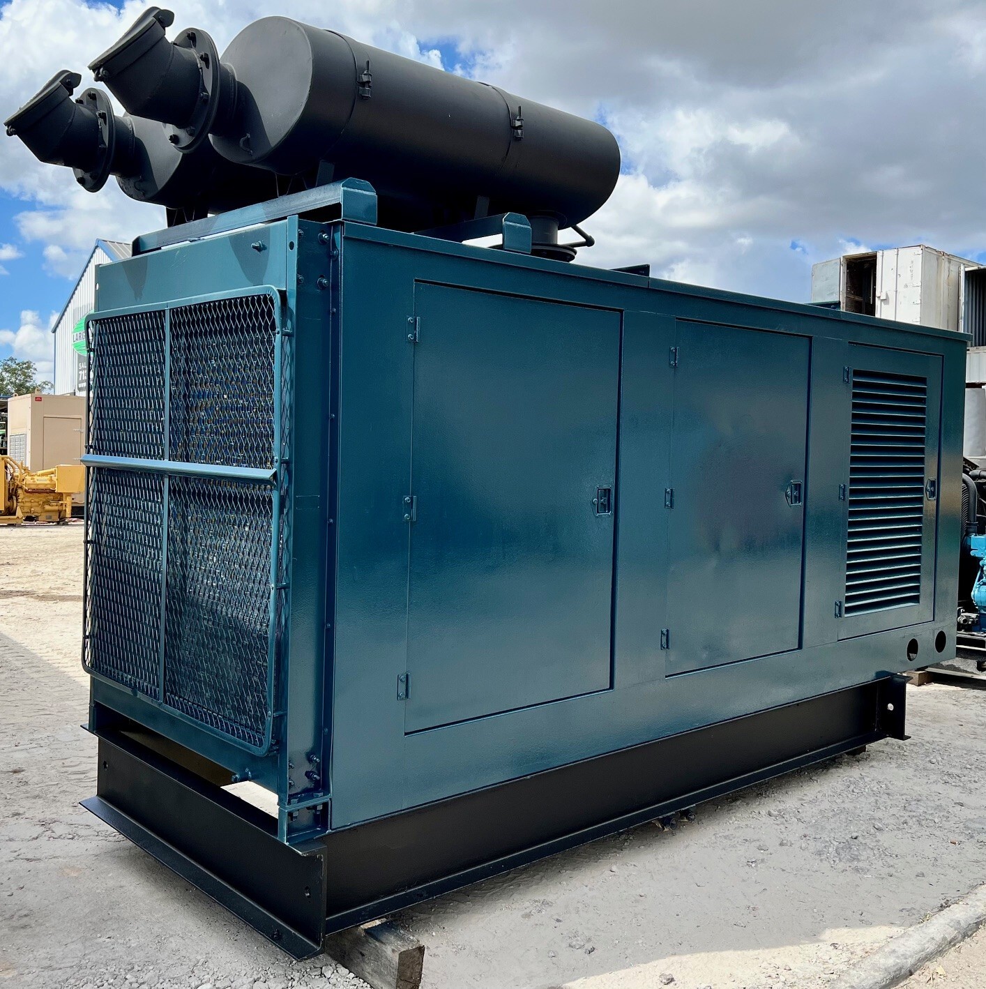 Used Detroit 16V92TT Generator Set