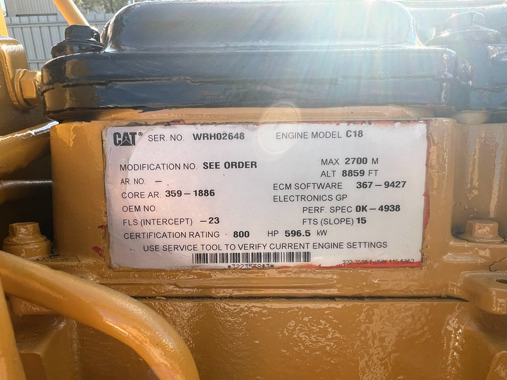 Used CAT C18 Industrial Power Unit