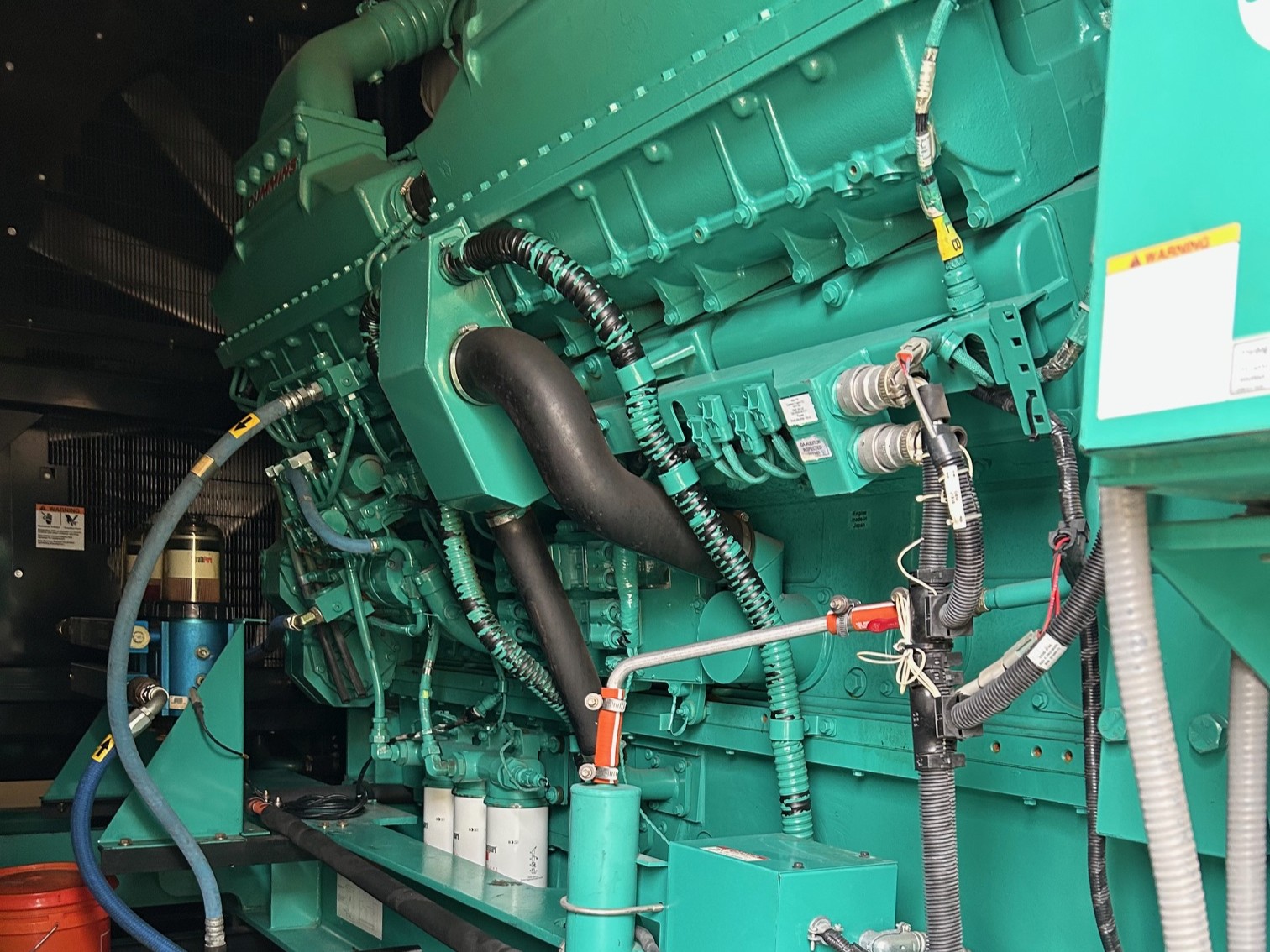 Used Cummins QSK60 Generator Set - Tier 2