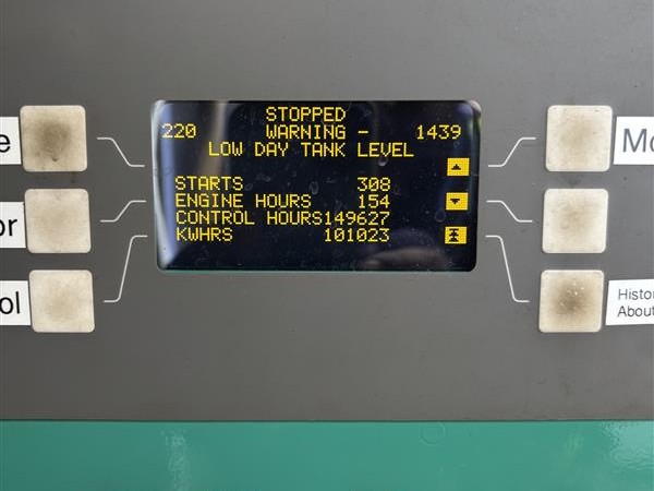 Used Cummins QSK60 Generator Set - Tier 2