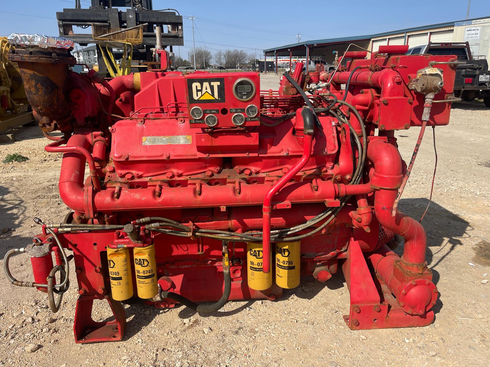 Used CAT 3412C Industrial Engine