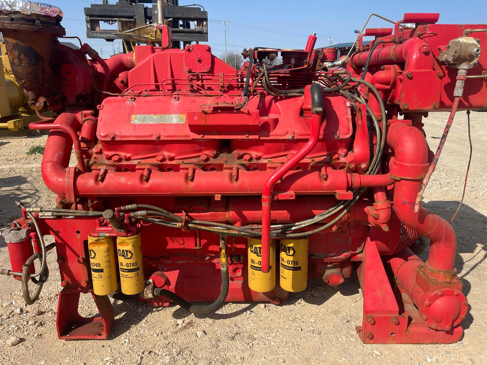 Used CAT 3412C Industrial Engine
