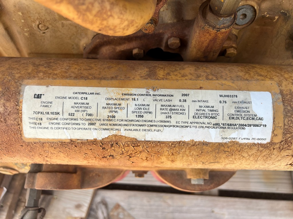 Used CAT C18 Industrial Engine