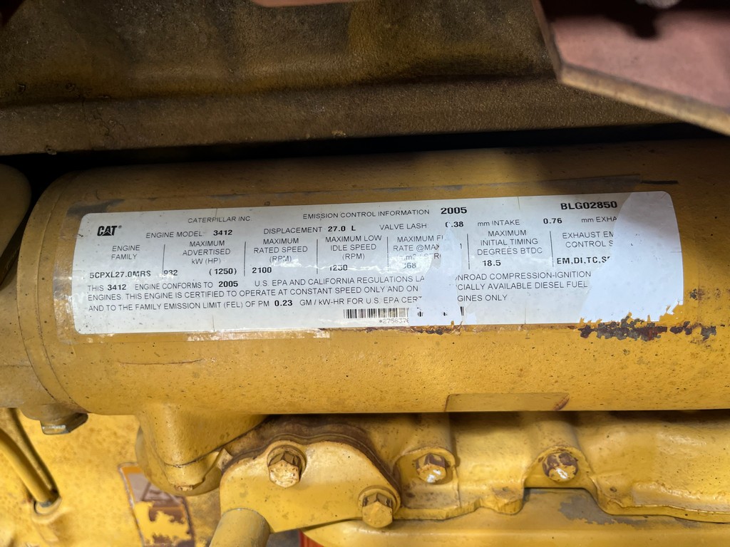 Used CAT APS800 Generator Set